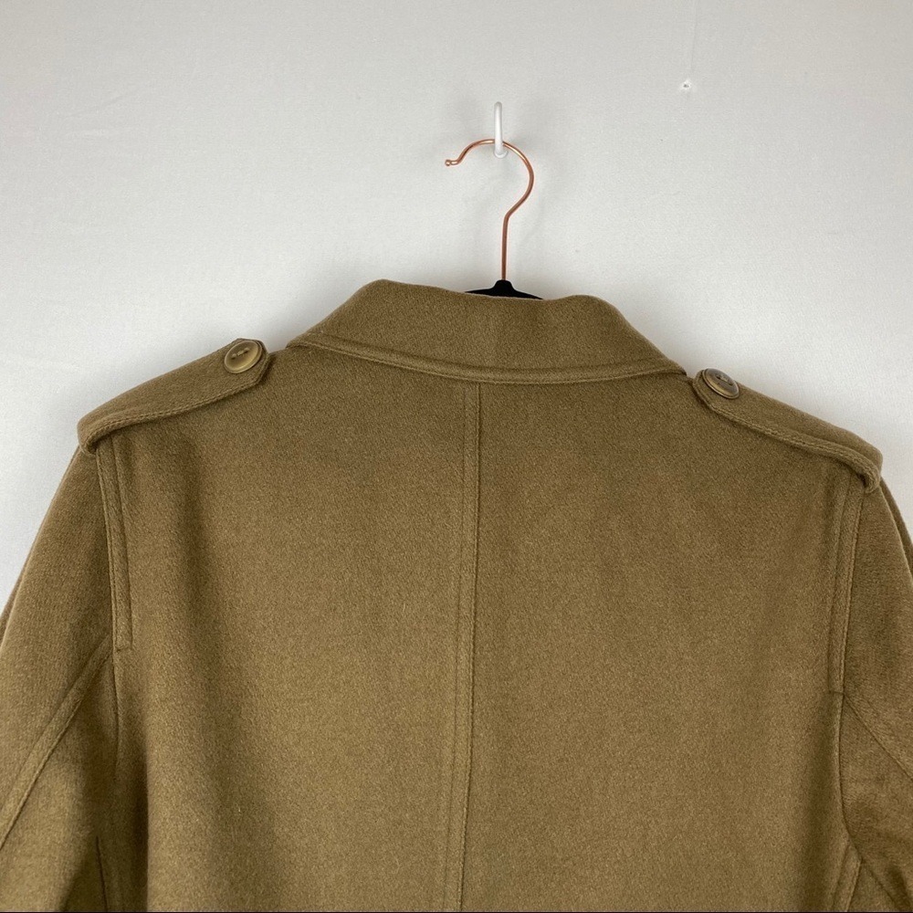 Isda & Co Wool Collared Button‎ Up Military Jacket - Picture 5 of 11